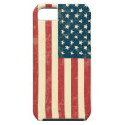 Drapeau américain vieilli