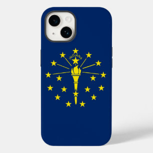 Coque Pour iPhone 14 Drapeau Apple patriotique iPhone 14 Coque-Mate, In