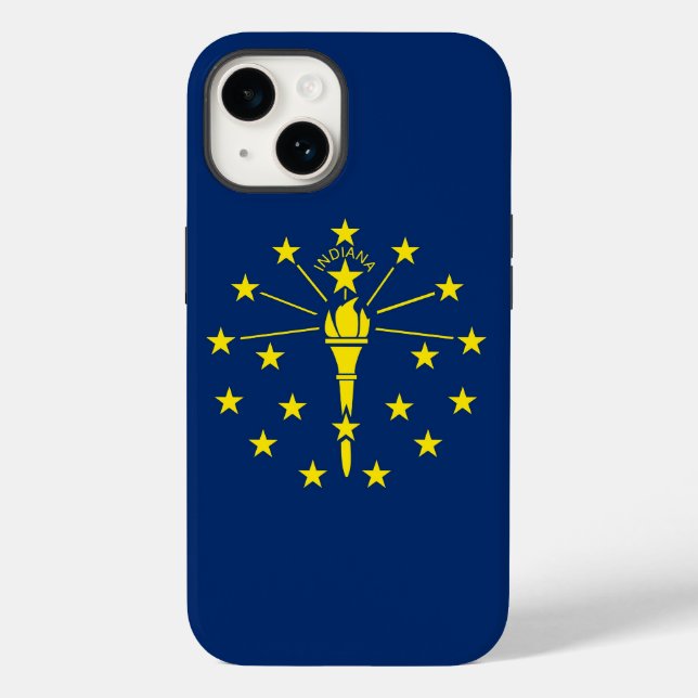 Coques Case-Mate iPhone Drapeau Apple patriotique iPhone 14 Coque-Mate, In (Verso)