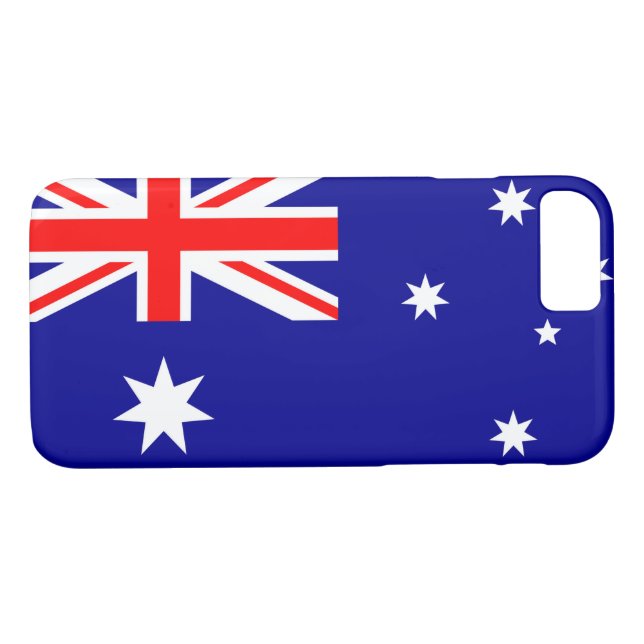 Coques Case-Mate iPhone Drapeau Australie (Dos (Horizontal))