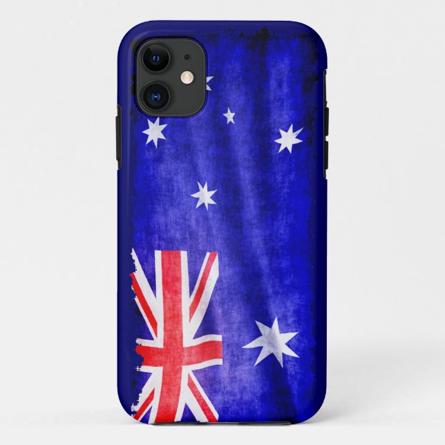Coques Case-Mate iPhone Drapeau australien, drapeau australien, drapeau pa (Dos)