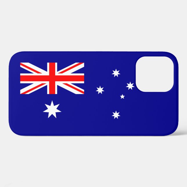 Coques Case-Mate iPhone Drapeau australien patriotique (Verso (horizontal))