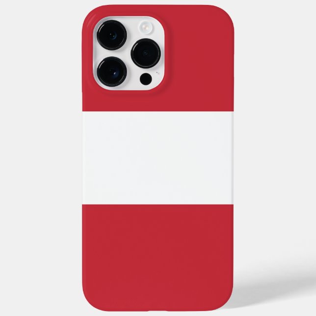 Coques Case-Mate iPhone Drapeau autrichien (Verso)