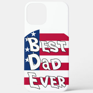 Case-Mate iPhone Case Drapeau Best Papa Ever USA
