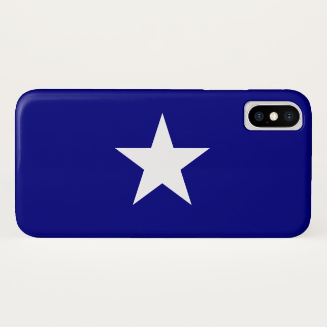 Coques Case-Mate iPhone Drapeau bleu Bonnie (Dos (Horizontal))