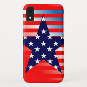 Case-Mate iPhone Case Drapeau bleu étoile