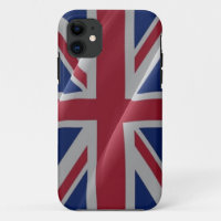 drapeau britannique flottant -