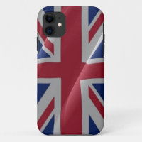 drapeau britannique flottant -