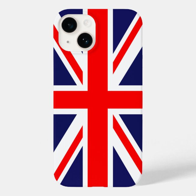 Coques Case-Mate iPhone Drapeau britannique/Union Jack (Verso)