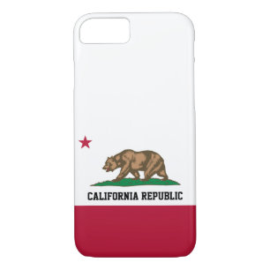 Coque Case-Mate Pour iPhone Drapeau California Bear Republic Grizzly et Star