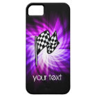 Drapeau checkered; purple