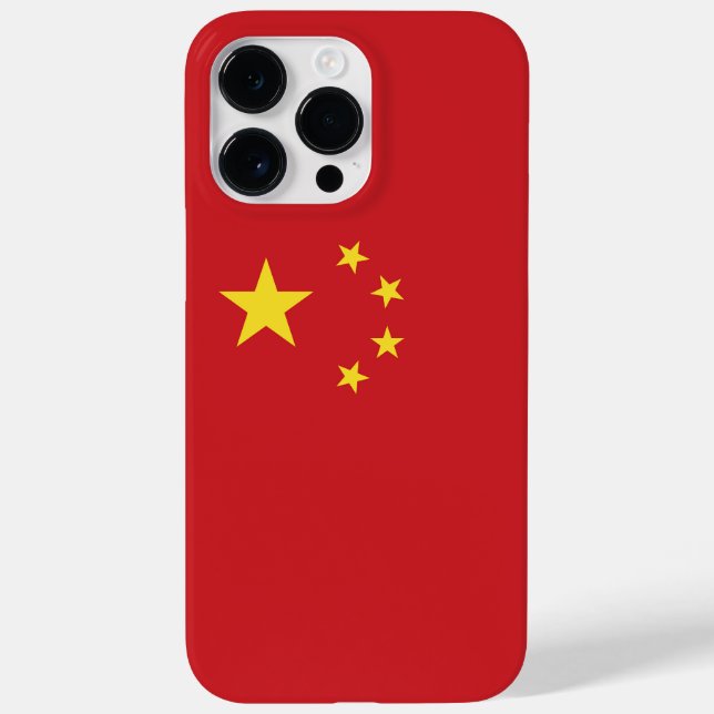 Coques Case-Mate iPhone Drapeau chinois (Verso)