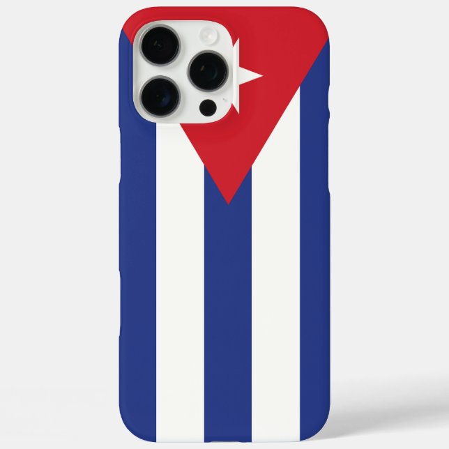 Coques Case-Mate iPhone Drapeau CUBA personnalisable (Verso)