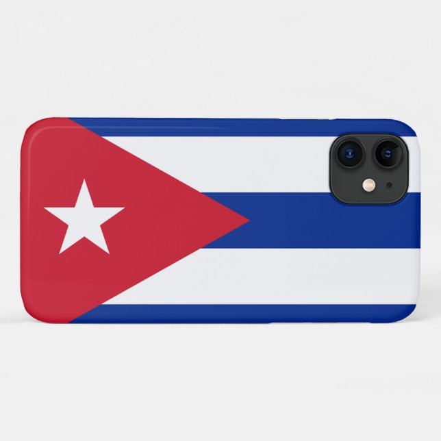 Coques Case-Mate iPhone Drapeau cubain (Dos (Horizontal))