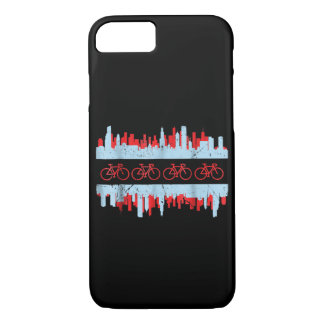 Case-Mate iPhone Case Drapeau cycliste Chicago Skyline Cyclisme Cadeau v