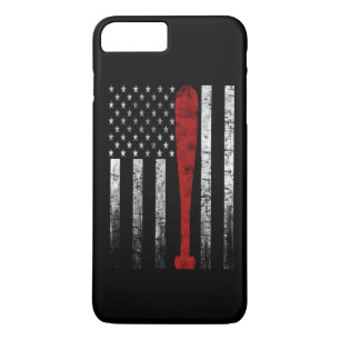 Coque iPhone 8 Plus/7 Plus Drapeau de base-ball
