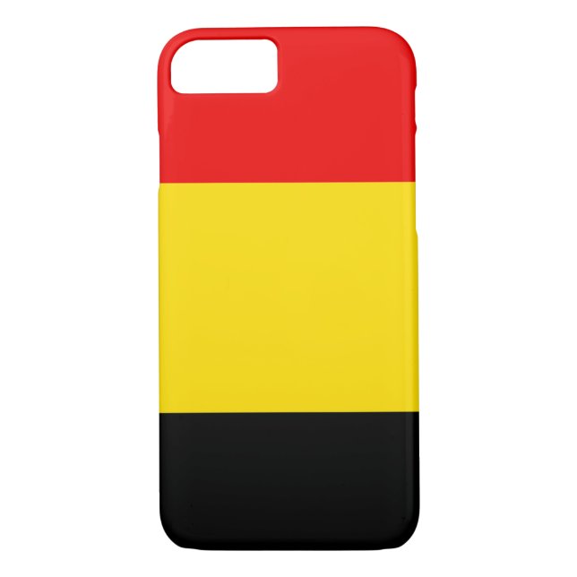 Coques Case-Mate iPhone Drapeau de Belgique (Dos)