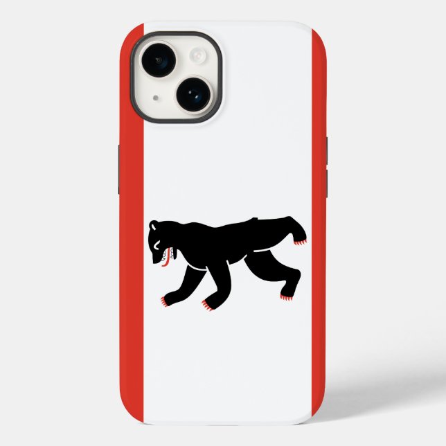 Coques Case-Mate iPhone Drapeau de Berlin Case-Mate iPhone Case (Verso)