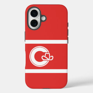 Coque Pour iPhone 16 Drapeau de Calgary (Alberta) Coque-coque iphone