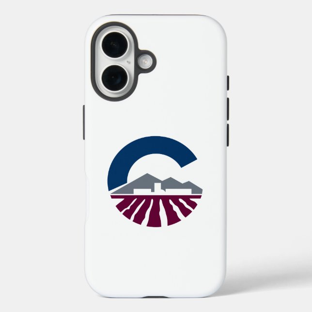 Coques Case-Mate iPhone Drapeau de Chandler, Arizona (Verso)