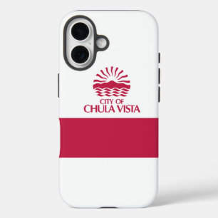 Coque Pour iPhone 16 Drapeau de Chula Vista, Californie