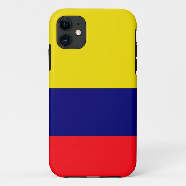 Coques Case-Mate iPhone Drapeau de Colombie (Dos)