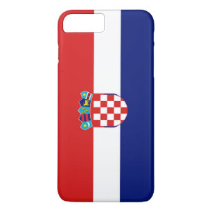 Coque iPhone 7 Plus Drapeau de Croatie