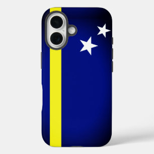 Coque Pour iPhone 16 Drapeau de Curaçao