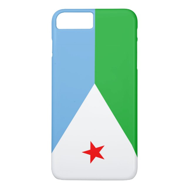 Coques Case-Mate iPhone Drapeau de Djibouti (Dos)