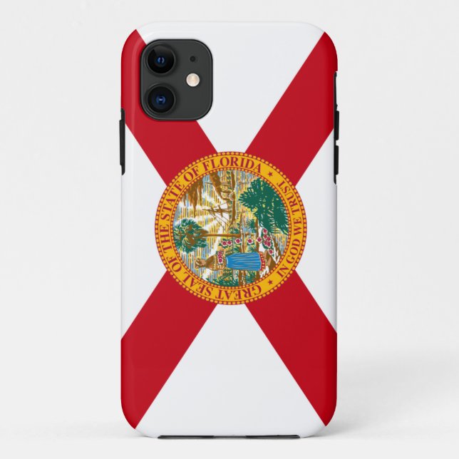 Coques Case-Mate iPhone Drapeau de Floride (Dos)