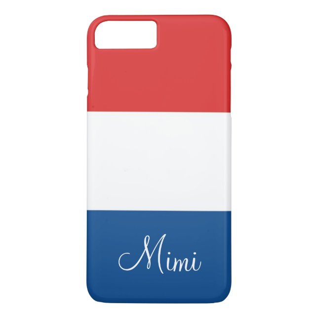 Coques Case-Mate iPhone Drapeau de France Personnalisé (Dos)