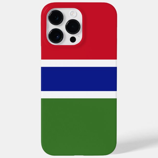 Coques Case-Mate iPhone Drapeau de Gambie (Verso)