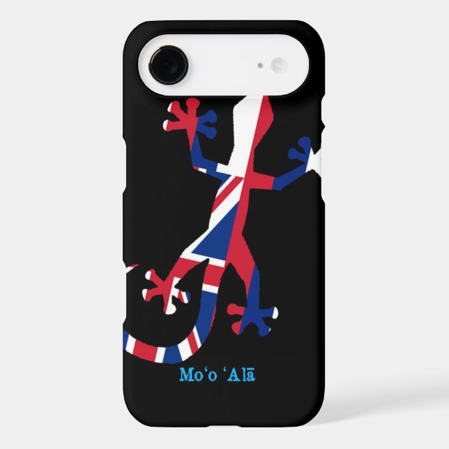 Coques Case-Mate iPhone Drapeau de Gecko d'Hawaï (Verso)