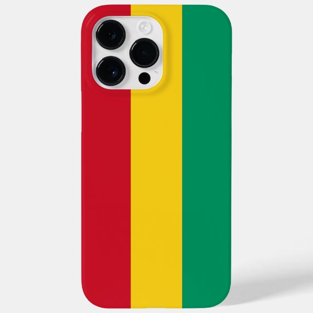Coques Case-Mate iPhone Drapeau de Guinée (Verso)