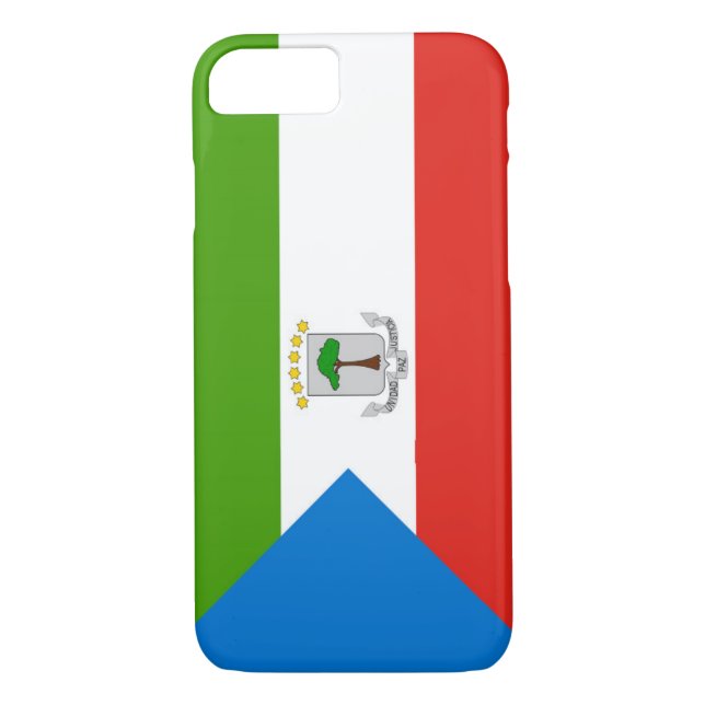 Coques Case-Mate iPhone Drapeau de Guinée équatoriale (Dos)