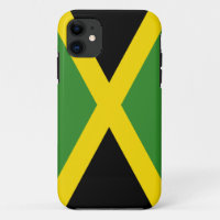Drapeau de Jamaïque iPhone 5 Coque-Mate à peine là