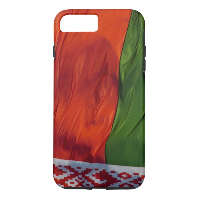 Coques Case-Mate iPhone Drapeau de la Biélorussie (Dos)