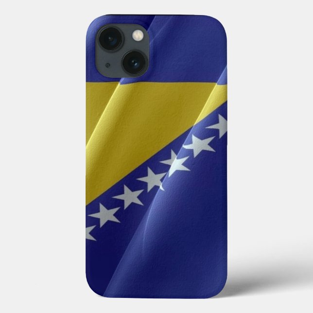 Coques Case-Mate iPhone Drapeau de la Bosnie-Herzégovine - (Verso)