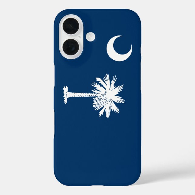Coques Case-Mate iPhone Drapeau de la Caroline du Sud (Verso)