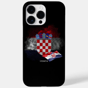 Coque Pour Pour iPhone 14 Pro Max Drapeau de la Croatie