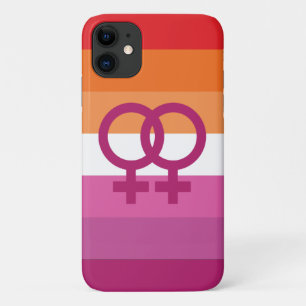 Case-Mate iPhone Case Drapeau de la fierté lesbienne WLW