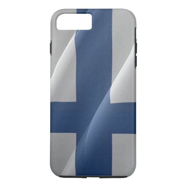 Coques Case-Mate iPhone Drapeau de la Finlande - (Dos)
