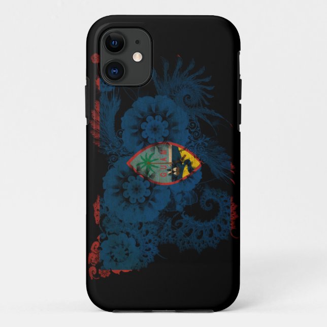 Coques Case-Mate iPhone Drapeau de la Guam (Dos)