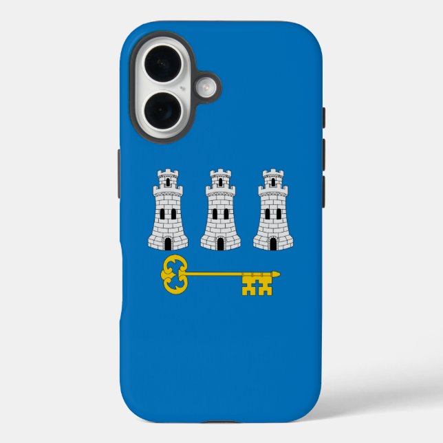 Coques Case-Mate iPhone Drapeau de La Havane, Cuba (Verso)