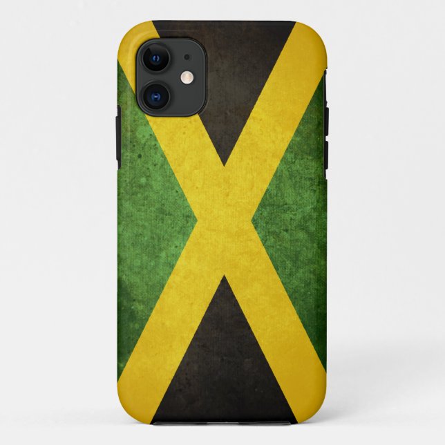 Coques Case-Mate iPhone Drapeau de la Jamaïque (Dos)