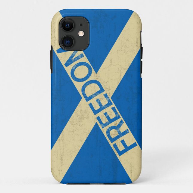 Coques Case-Mate iPhone Drapeau de la liberté de l'Ecosse (Dos)