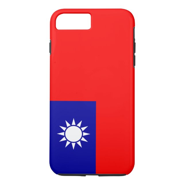 Coques Case-Mate iPhone Drapeau de la République de Chine Taïwan (Dos)