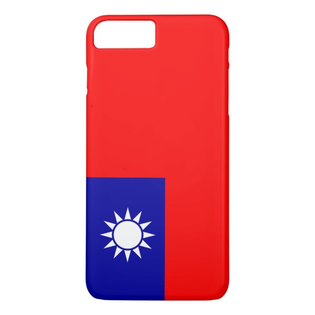 Coques Case-Mate iPhone Drapeau de la République de Chine Taïwan (Dos)