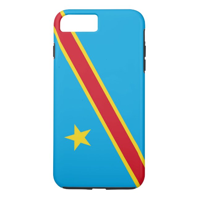 Coques Case-Mate iPhone Drapeau de la République démocratique du Congo (Dos)