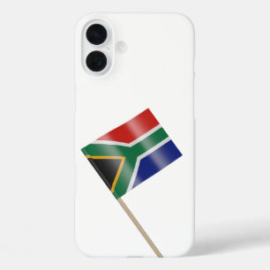 Coques iPhone 16 Plus Drapeau de l'Afrique du Sud